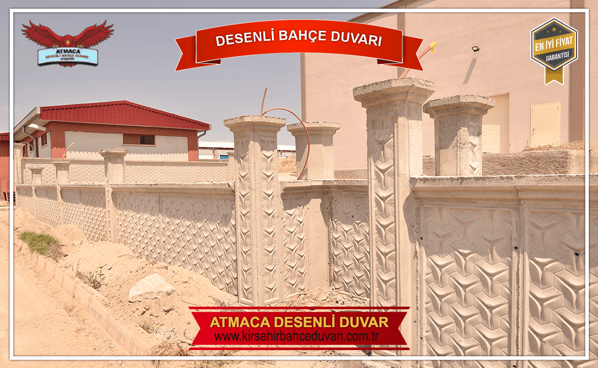 Desenli Bahçe Duvarı